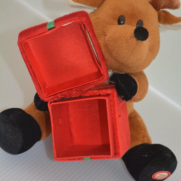 Gemmy Reindeer Christmas Musical Lights Plush Toy - Picture 10 of 10